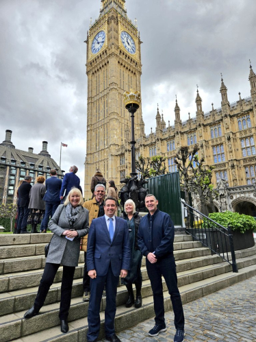 MP welcomes owners of UK’s largest container-based storage company to Parliament 