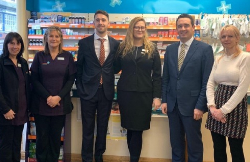    Challenges facing North Wales Pharmacies discussed during Denbigh visit