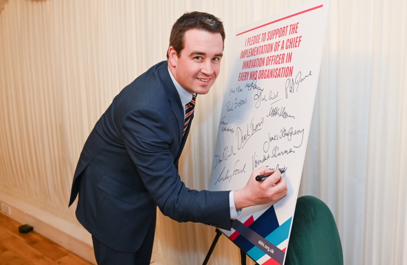MP backs campaign calling for Chief Innovation Officers across all NHS organisations