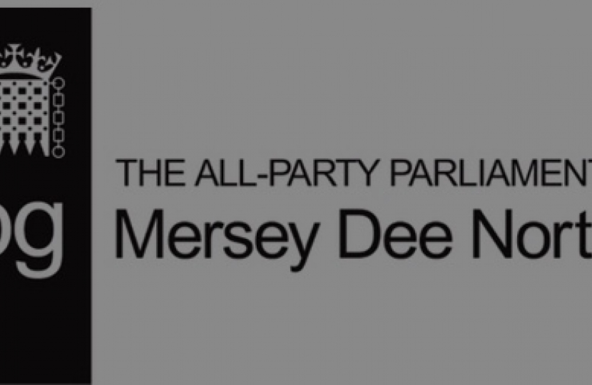 All-Party Parliamentary Group to fight for the residents, businesses and interests of North Wales and the Mersey Dee is reinstated
