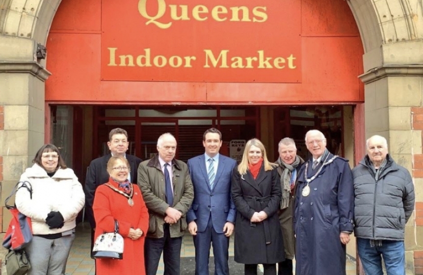  Ambitious plans to develop Rhyl’s Queen’s Market site are progressing well