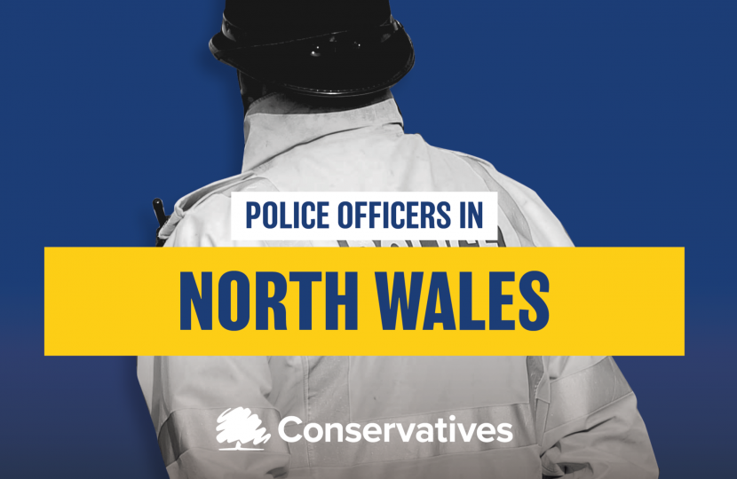 North Wales bolstered by 95 extra police officers