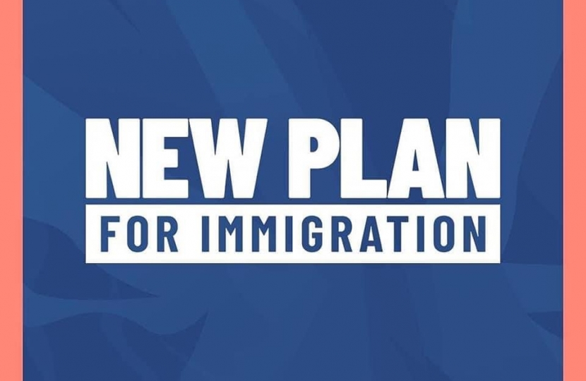 MP backs New Plan for Immigration