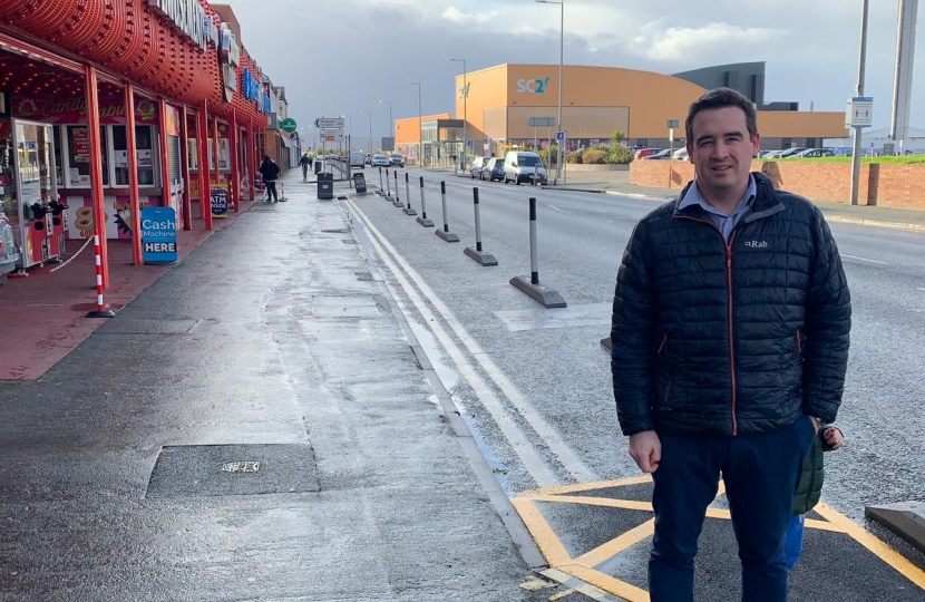 MP welcomes date for removal of Rhyl bollards 