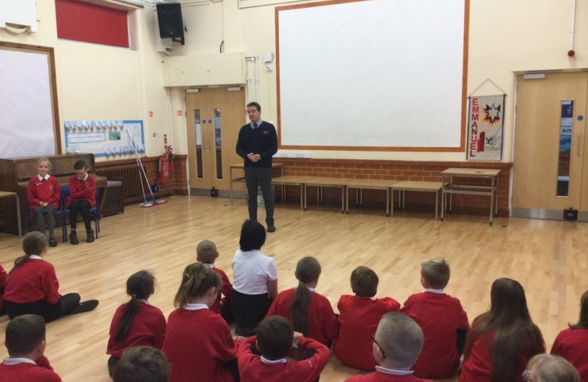 MP grilled by Rhyl school pupils keen to learn more about politics