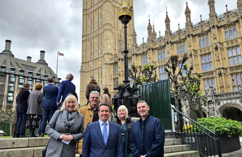 MP welcomes owners of UK’s largest container-based storage company to Parliament 