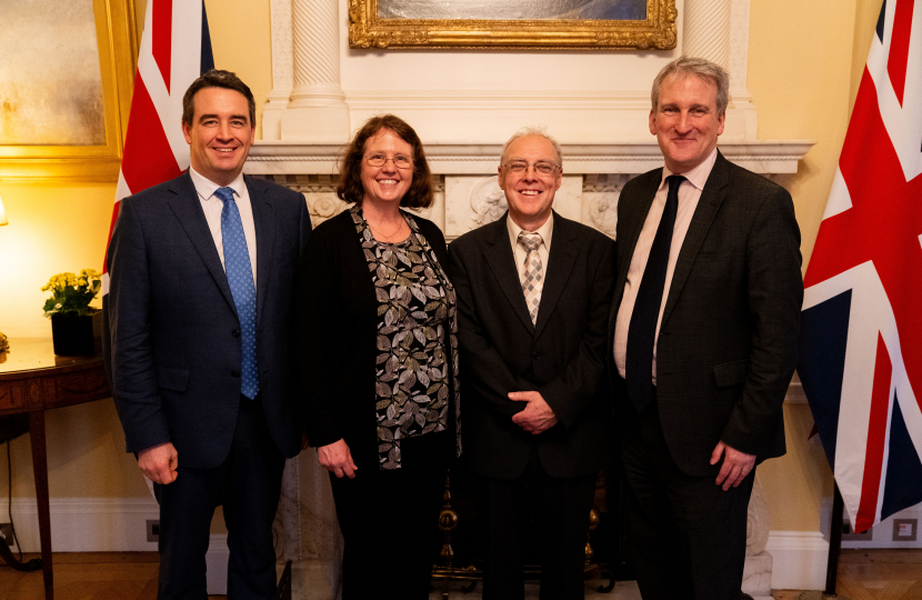 Dedicated Dyserth teacher celebrated at 10 Downing Street reception 