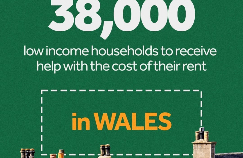 Renters in Vale of Clwyd better off with boost to housing benefits     