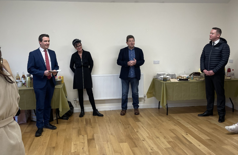 MP officially opens new “safe space” cafe in Rhyl 