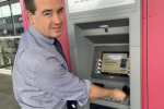 MP welcomes new cash machine in Prestatyn 