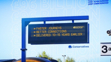 Dr James Davies welcomes UK Government Railway Plan