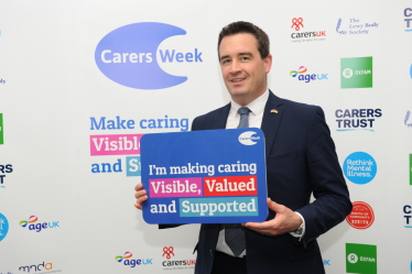 MP pledges to make unpaid carers Visible, Valued and Supported this Carers Week