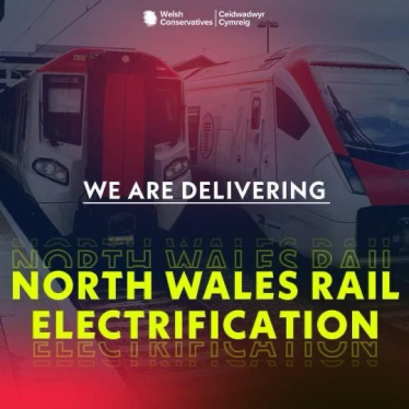 MP welcomes UK Government’s transformational commitment to deliver North Wales Rail Electrification 